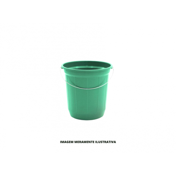 BALDE - MAGICPLASTIC -  8 LTS RECICLADO - CX12